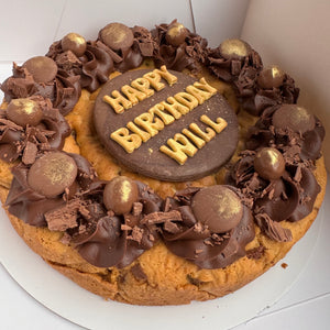 Large personalised cookie