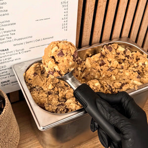Edible cookie dough pot